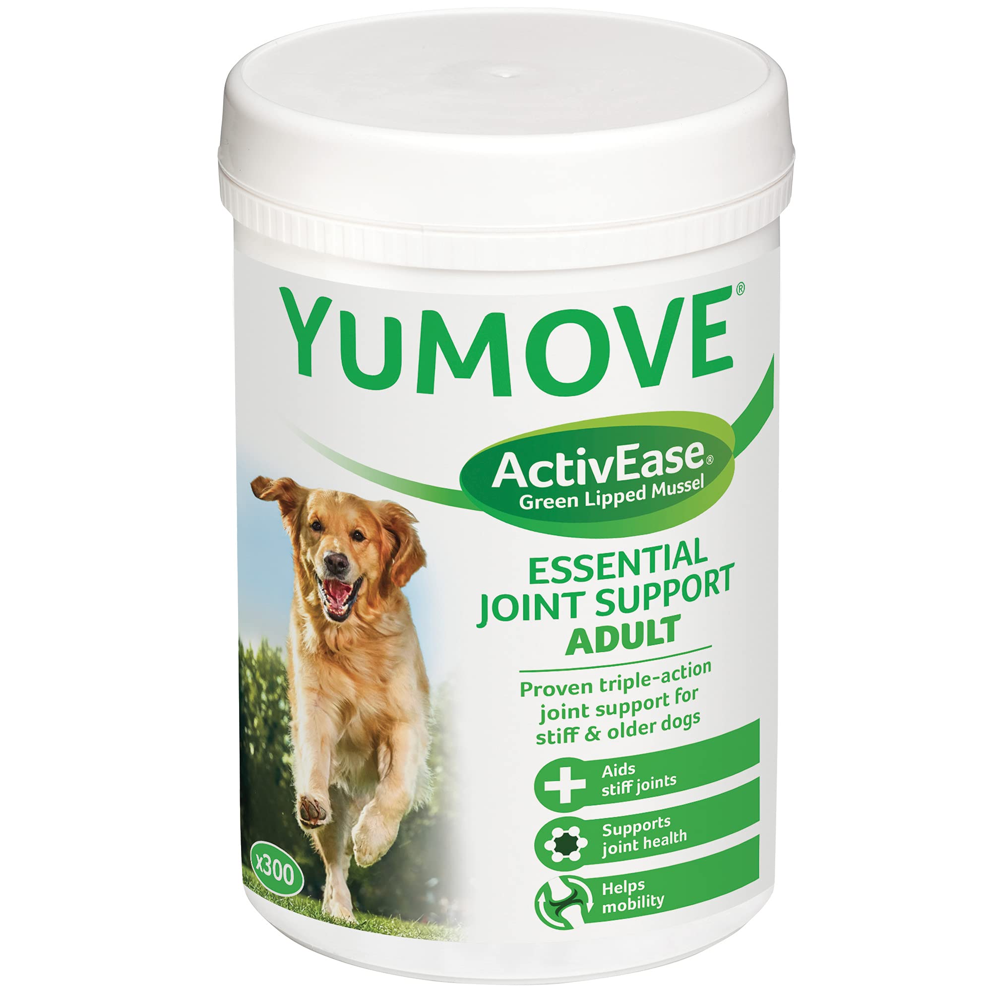 Lintbells YuMOVE Adult Dog Hip and Joint Supplement for Stiff Adult