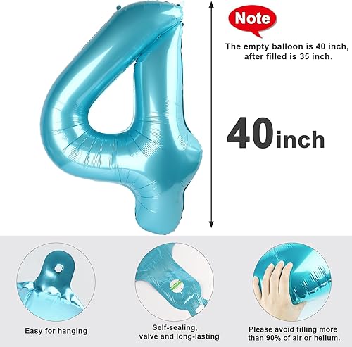 Vista 792 de Globos de números 0 de 40 pulgadas, globos negros de números para números 10, 20, 30, 40, 50, 60, 70, 80, 90, 100, globos de números 10, 20, 30, 40