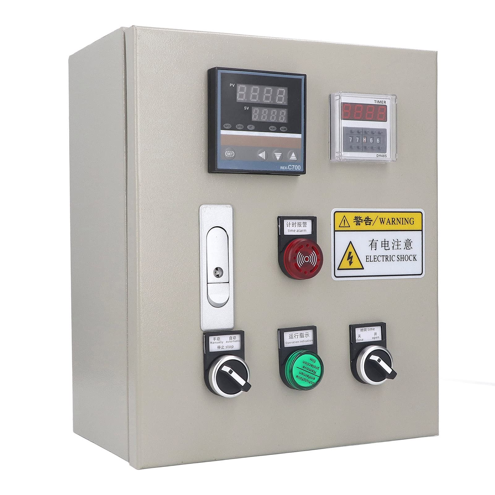 Kontroler Temperatury Niezawodne Inteligentne Sterowanie PID 0-400 ℃ dla IR Far Infrared Oven, Zarejestrowana Termopara