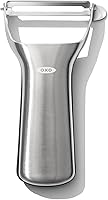 OXO Steel Y Peeler: Sharp Japanese Stainless Steel Blade for Effortless Peeling of Potatoes, Zucchini & Firm Produce