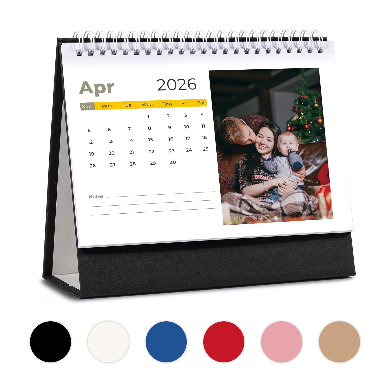 Personalised Calendar 2026 Custom Calendar with Your Photo as Unique Gift for Family, Friends for New Year, Christmas, Home, and Office Decoration