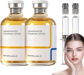 Salmon anti-wrinkle serum, salmon facial serum, collagen rejuvenating anti-wrinkle essence, salmon-water-light-lifting and firming ampoule, improve skin elasticity (2)