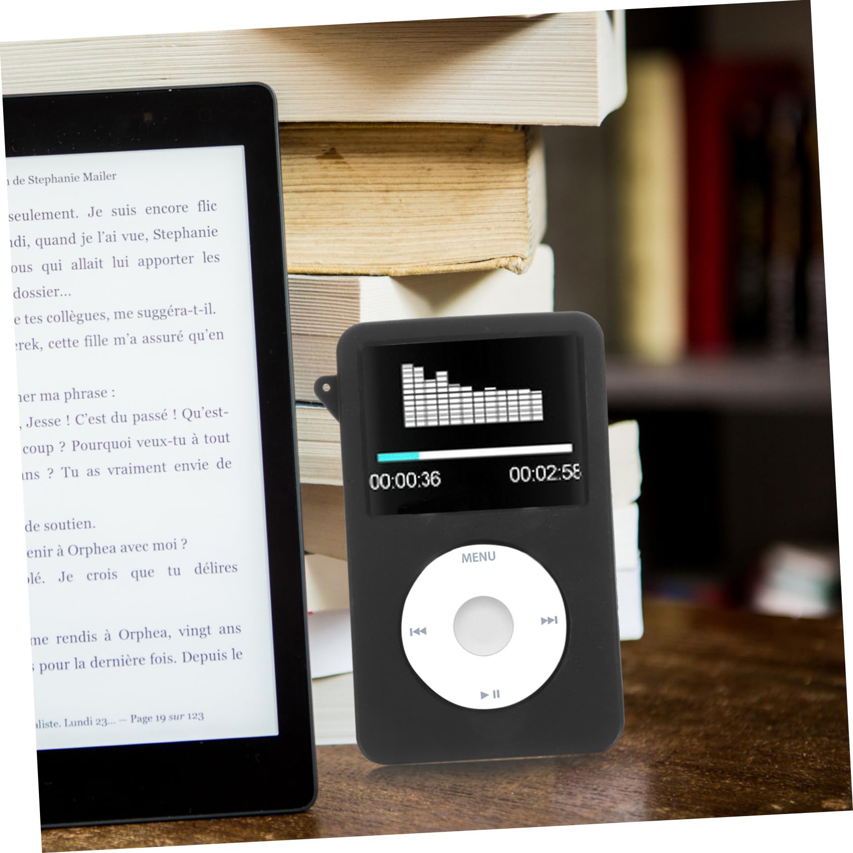 VILLCASE Silicone Audio Player Cover for Gen Lightweight Protector Sleeve Stylish Design Durable Bump Scratch Resistance for Backpack Carrying