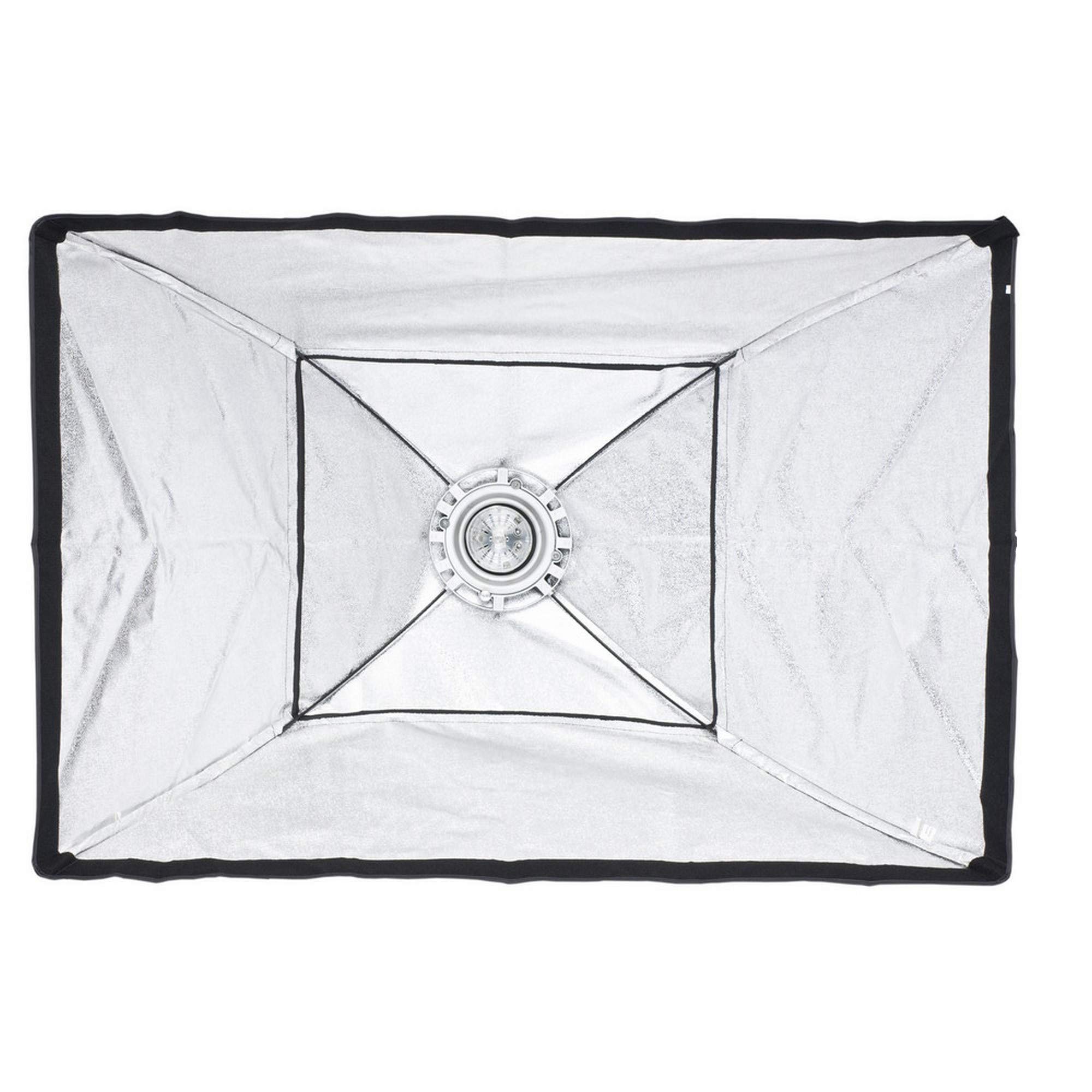 QUADRALITE (EX QUANTUUM) SOFTBOX 80 x 120 CM. COMPLETO DI ANELLO STANDARD BOWENS
