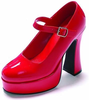 Ellie Shoes Womens 557-Eden Platform Sandal, Red, 7 M US