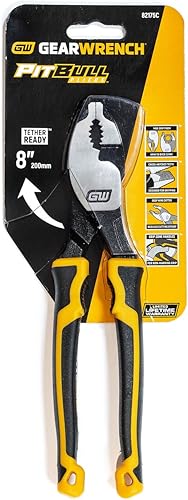 Miniatura 6 de GEARWRENCH Alicates para juntas deslizantes de doble material Pitbull de 8 pulgadas - 82175C