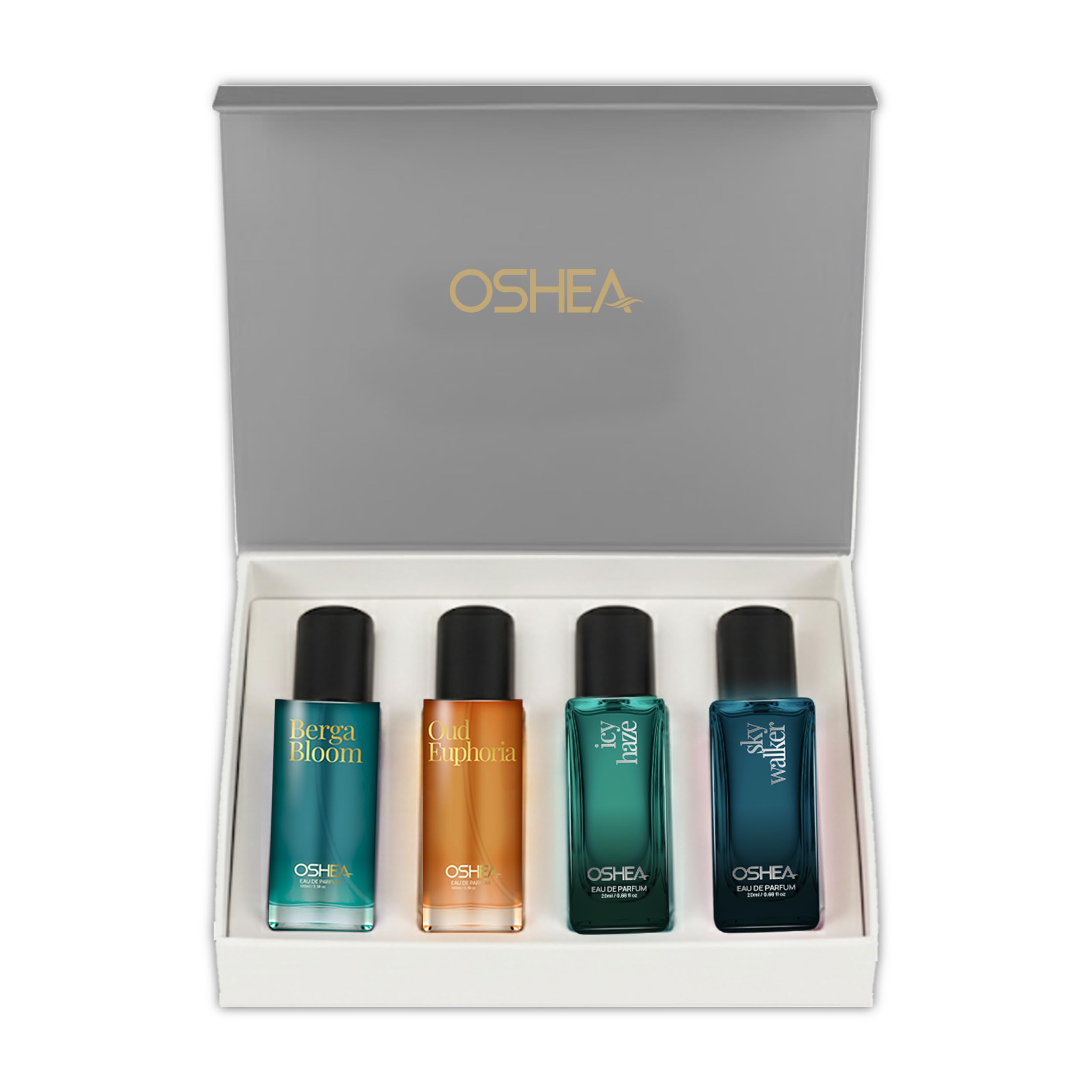 Oshea EDP Perfume Combo for Men & Women (20ml Each)| Long Lasting Fragrance with Fruity, Floral & Woody Notes | Upto 20% Perfume Oil Concentration | Ideal for Every Moment | Premium Gift for Him & Her-image-35