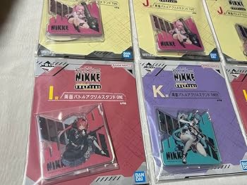 【激レア】NIKKE1周年記念ボックスアクリルスタンド、ピンバッチセット Amazon | NIKKE ニケ 1周年記念 限定 ピンバッジ アニス