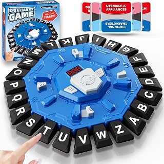 Word Game Tales of Wit Family Board Game for Kids & Adults | Fast-Paced Word Guessing with Timer & 200+ Topics | 2-8 Players, 15-20 Min Playtime | Perfect for Family Game Nights & Parties (Blue)