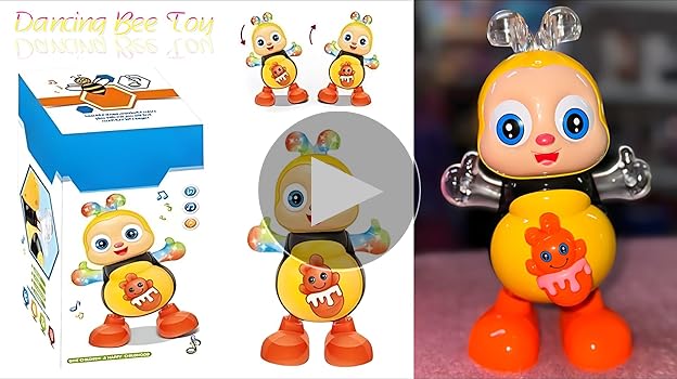 Amazon.com: Dancing Bee Toy – Musical Interactive Bee with Lights