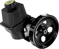 YOMALL Power Steering Pump with Pulley & Reservoir for 2002-2009 Trailblazer EXT, Envoy XUV, Rainier - Replaces 20-65990