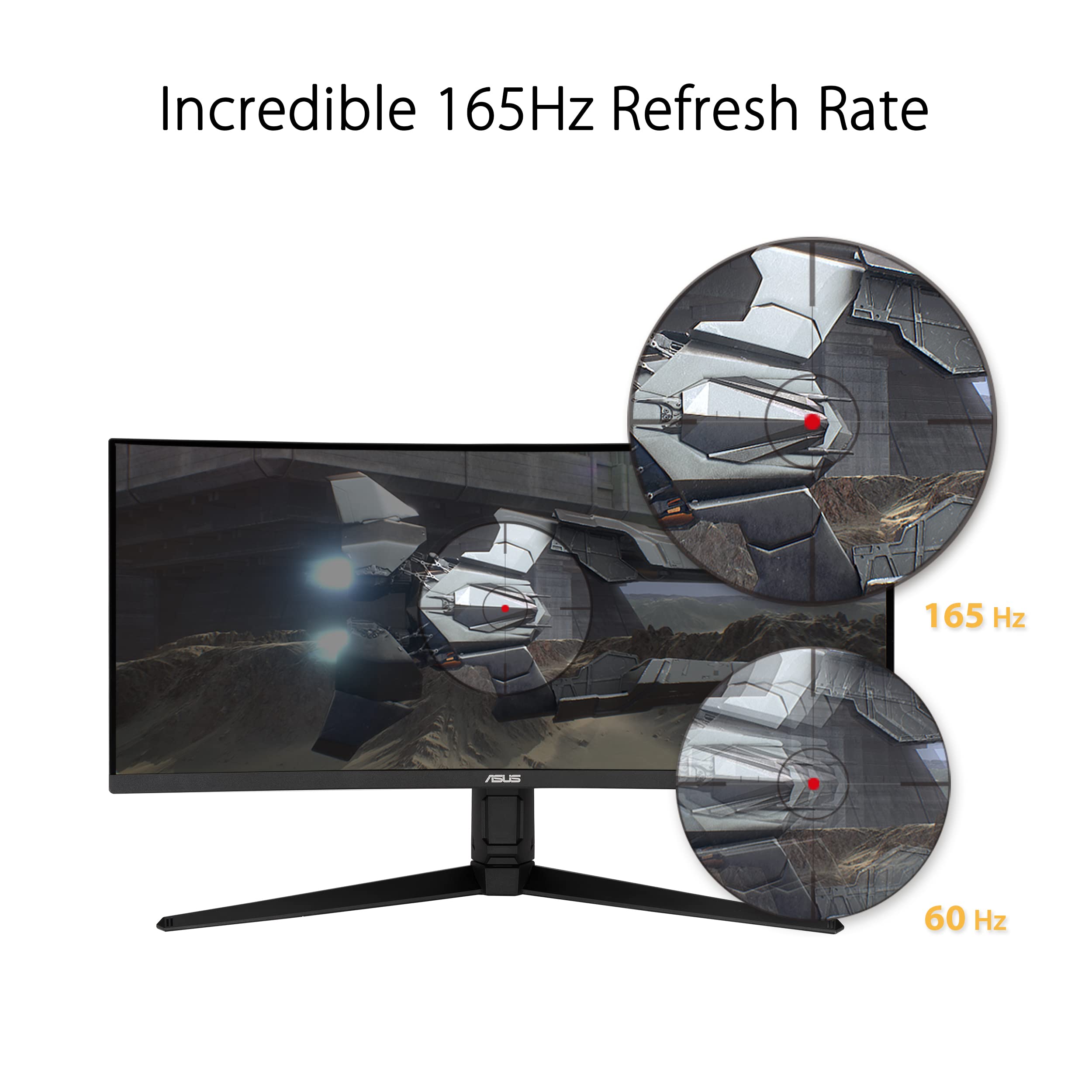 ASUS TUF Gaming VG34VQL1B 34 Zoll WQHD 165Hz Ultrawide Gaming Monitor