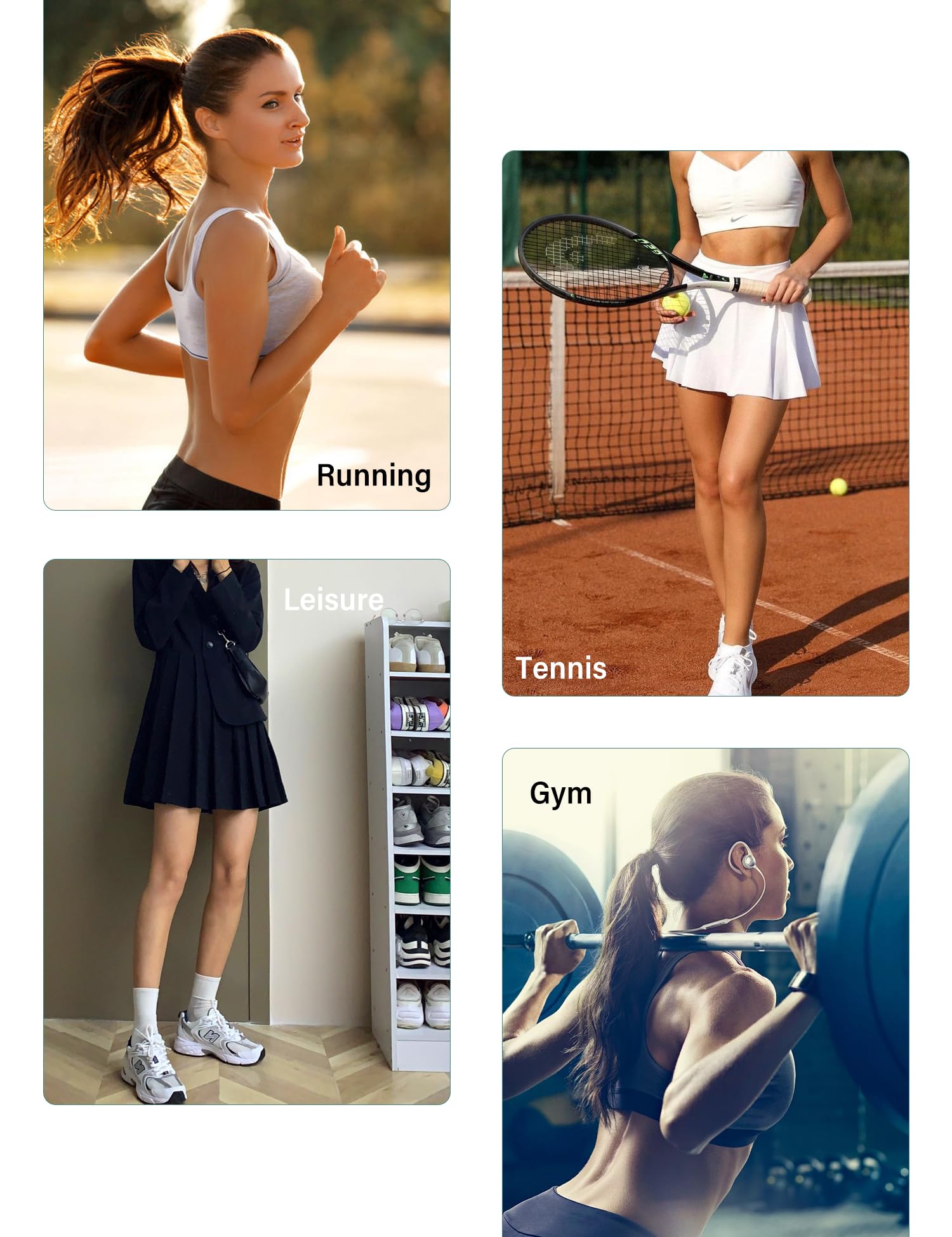 HANERDUN Falda Pantalon Mujer Ropa Deportiva Falda Tenis Padel Verano para Entrenamiento Deportivo Golf