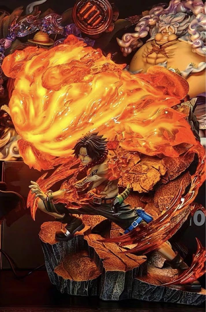 Amazon | 火拳 エース Aバージョン ガレージキット フィギュア塗装済み 