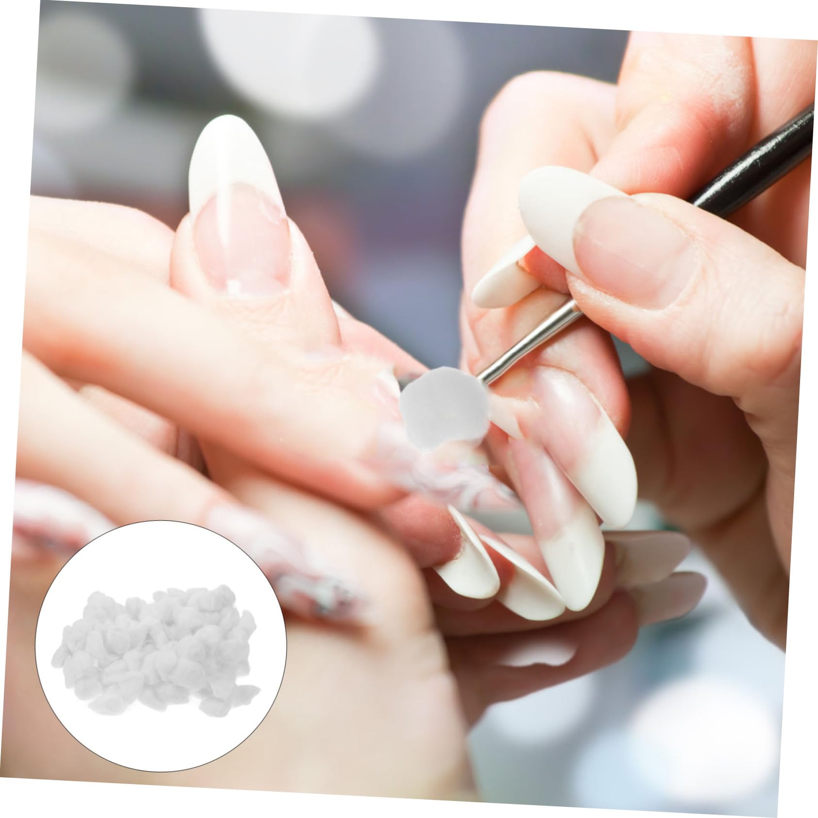 Healeved 2pezzi Batuffoli Di Cotone Mini Per Struccare e Rimuovere Smalto Cotone Perfetti Per Makeup e Della Confezione
