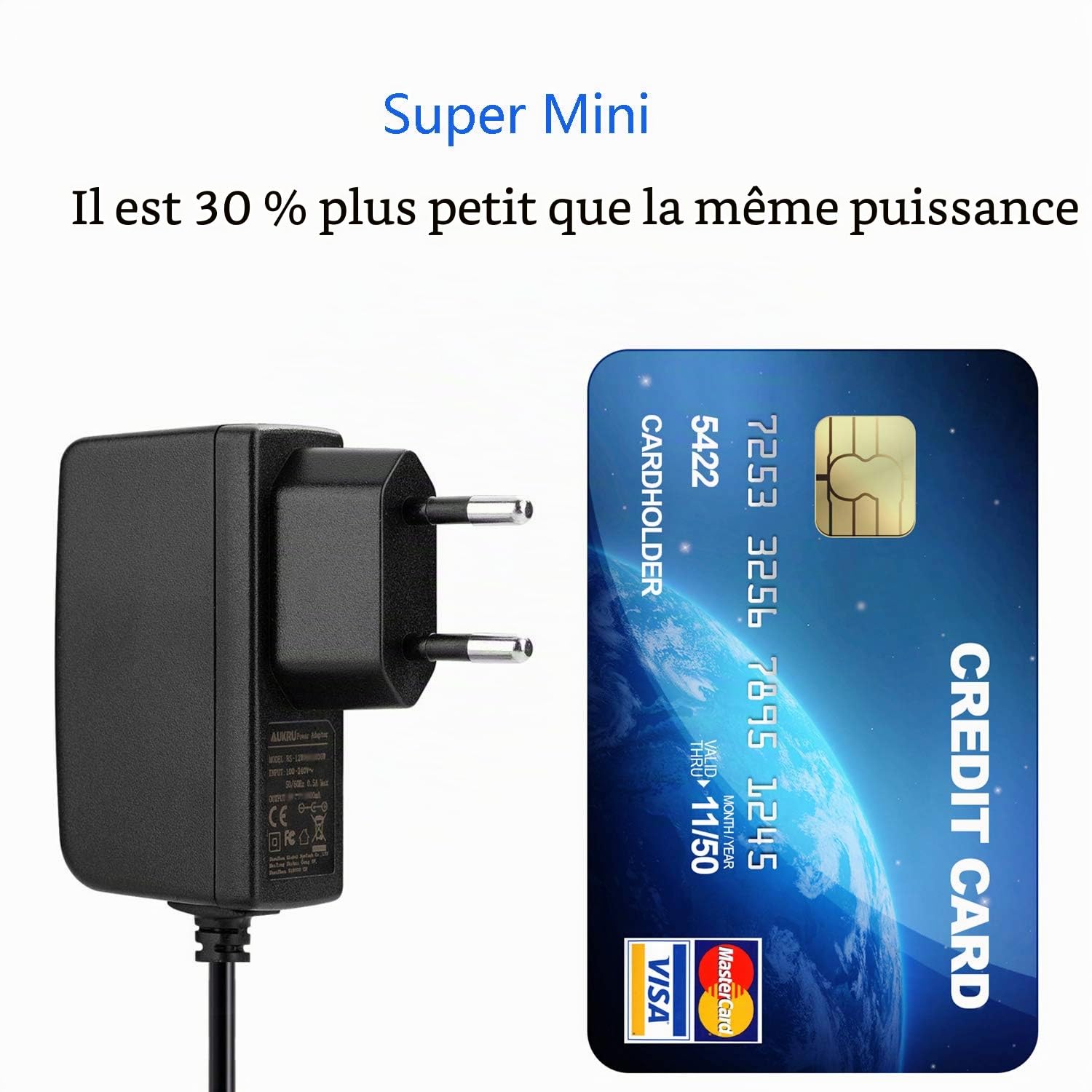 Adaptateur Secteur AD-E95100LE pour Casio SA-46, SA-78, SA-76, CTK-240, CTK-1300, CTK-1500, CTK-2300, CTK-3500, CTK-4400, and LK-135, LK265, XW-P1