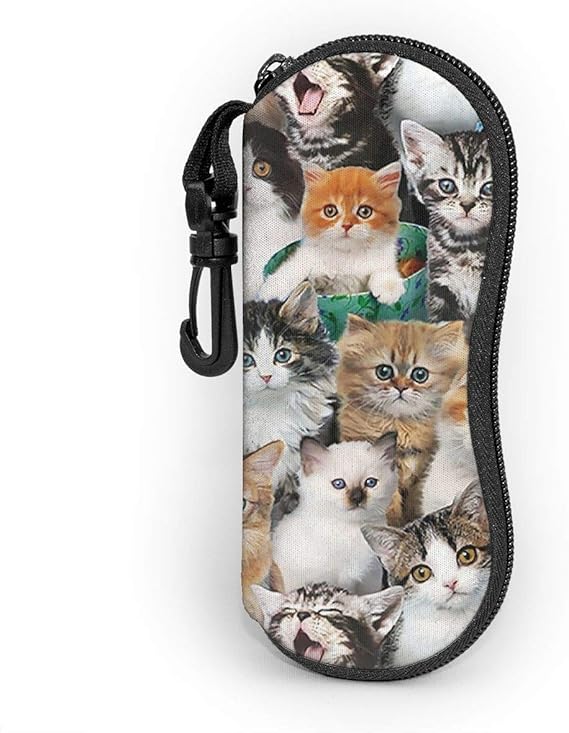 Amazon Co Jp メガネケース 眼鏡ケース 猫の品種パックされた猫 眼鏡入れ 超軽量 擦り傷防止 サングラスケース おしゃれ 小物入れ 持ち運び便利 ファスナー式 めがねケース 通勤 通学 メンズ レディース Clothing Accessories