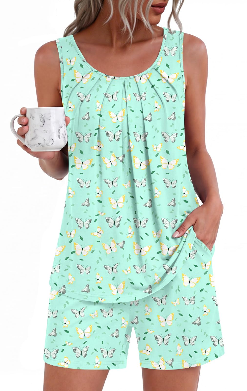 HOTGIFT Sleeveless Set