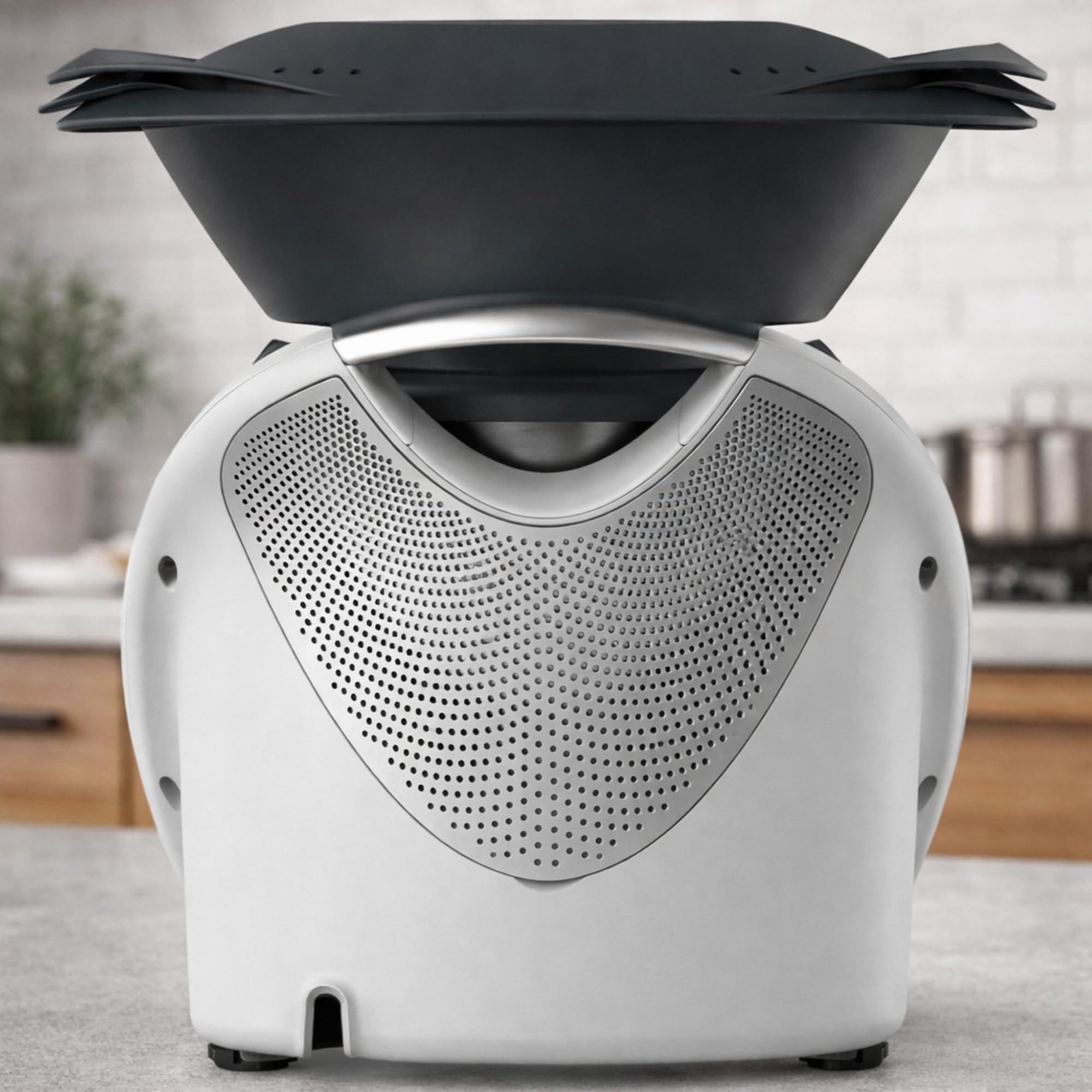 Bimby Bianco TM6 - COMPRESO DI ACCESSORI - Robot da Cucina Multifunzione con Touchscreen - 20+ Modalità - Bilancia Integrata - Facile Pulizia per Pasti Completi e Veloci