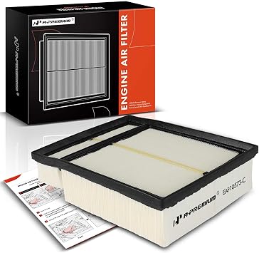 A-Premium Front Engine Air Filter Compatible with Audi