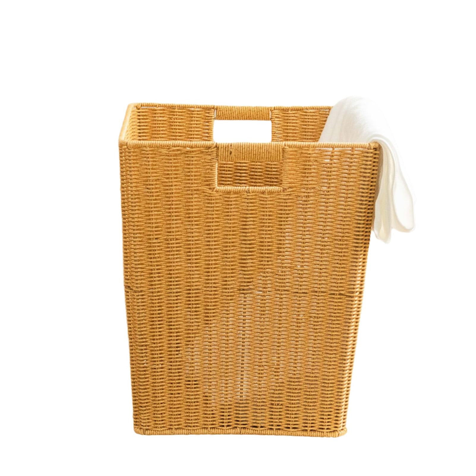 Imitation Rattan Dirty Laundry Basket, Toy Storage Basket, Bathroom Laundry Basket, Sundry Square Storage Basket