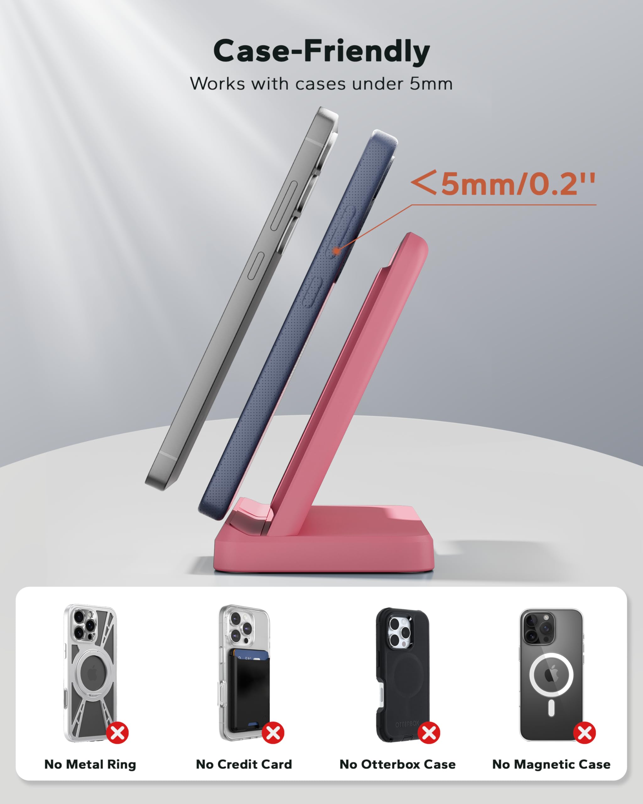 Station de charge sans fil 3 en 1 pour Samsung, téléphone et montre pour Galaxy S25 Ultra/S24/S23/Z Fold, station de charge sans fil pour Samsung Watch Galaxy 8/7/6/5, Galaxy Buds 3/2/Pro