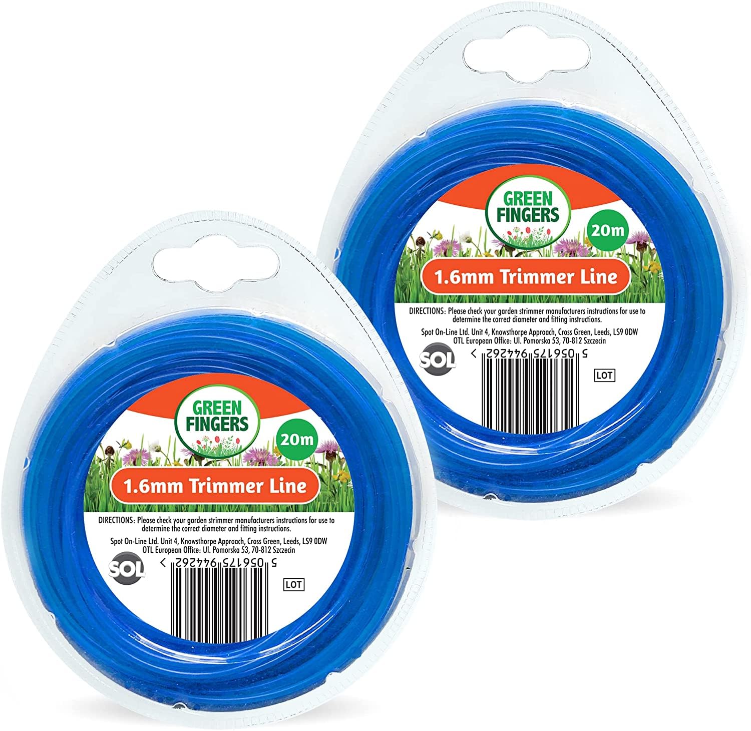 Shark-Tuff® Pack of 2 - Universal Strimmer Wire 2mm x 20m Heavy Duty | Grass Trimmer Line Strimmer Cord | Suitable for All String Petrol & Electric Trimmers (Total 40m) — view 8