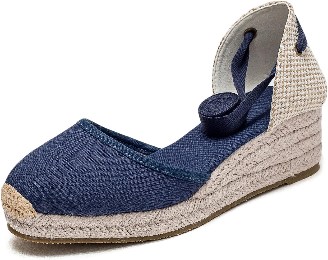 U-lite Womens Platform Wedge - Classic Espadrille Heel