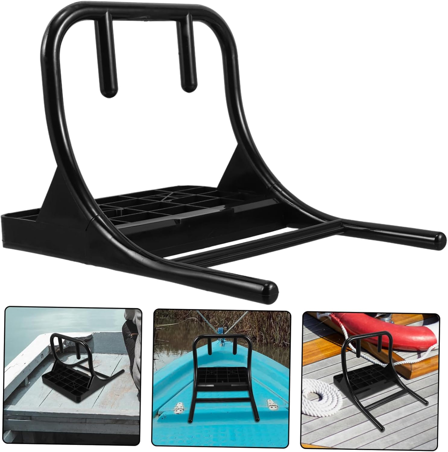 Kayak Motor Mount Bracket for Inflatable Boats Sturdy Outboard Engine Holder for Easy Installation for Fishing and Outdoor Water Activities
