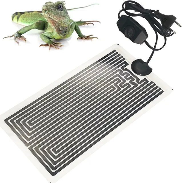 Tapis Chauffant Reptile 7W - Chauffage pour Terrarium Réglable