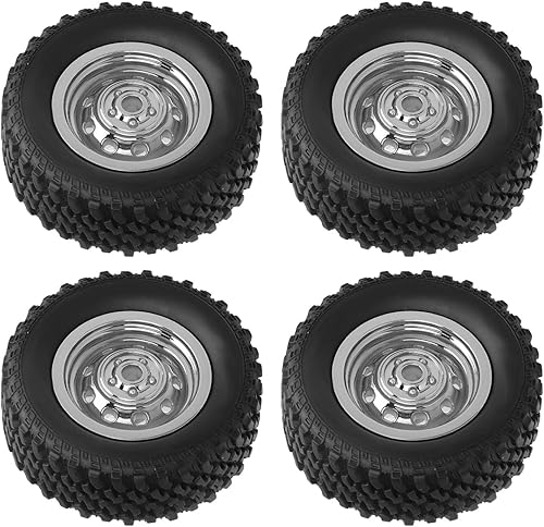 Miniatura 2 de VGEBY 4 neumáticos de rueda de automóvil a control remoto, repuesto de neumáticos de automóvil de juguete a control remoto, actualizaciones de