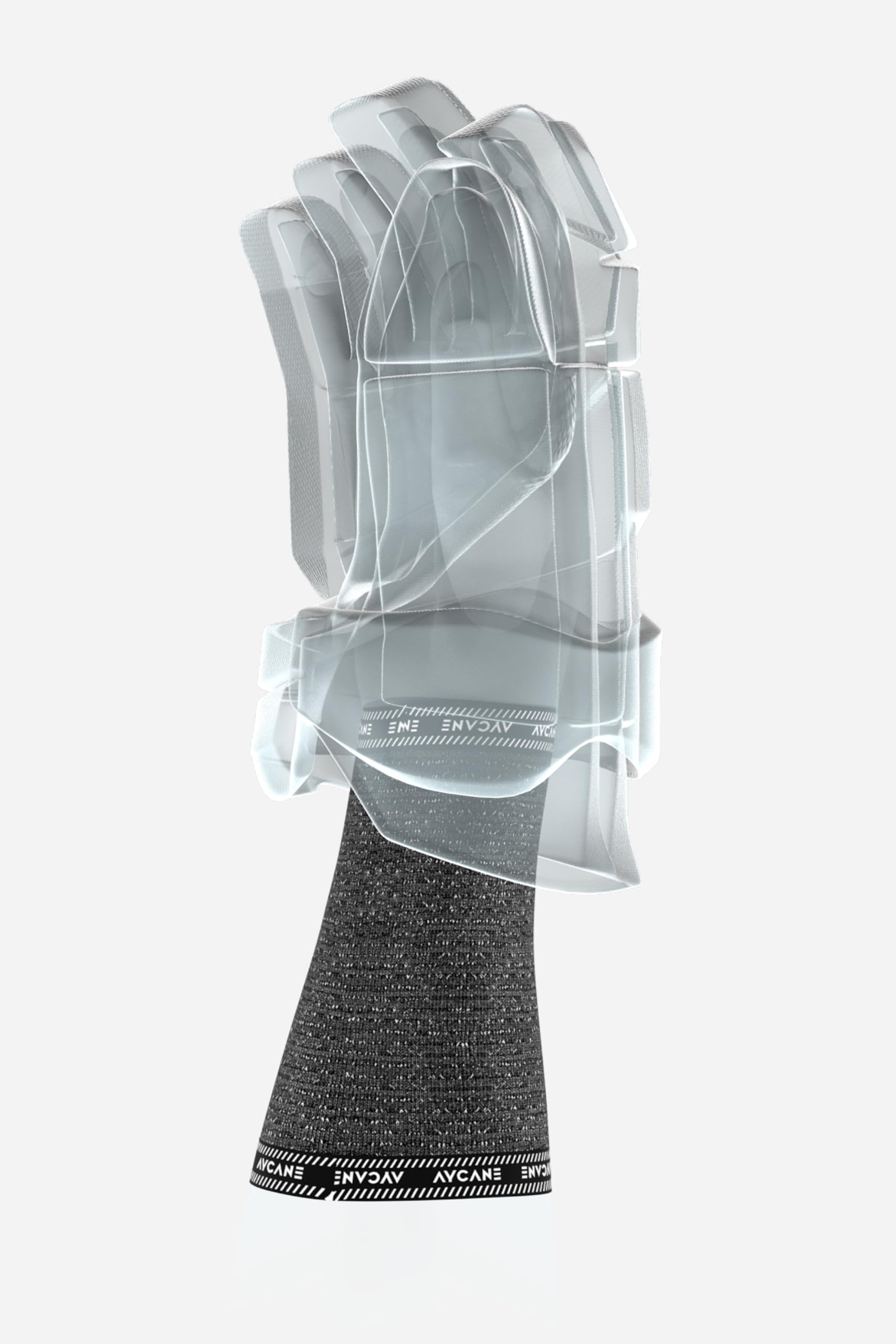Blade PRO - Polsiere da hockey nere, leggere, ad asciugatura rapida, traspirante, impugnatura in silicone antiscivolo, design resistente al taglio, protezione durevole per il polso per hockey