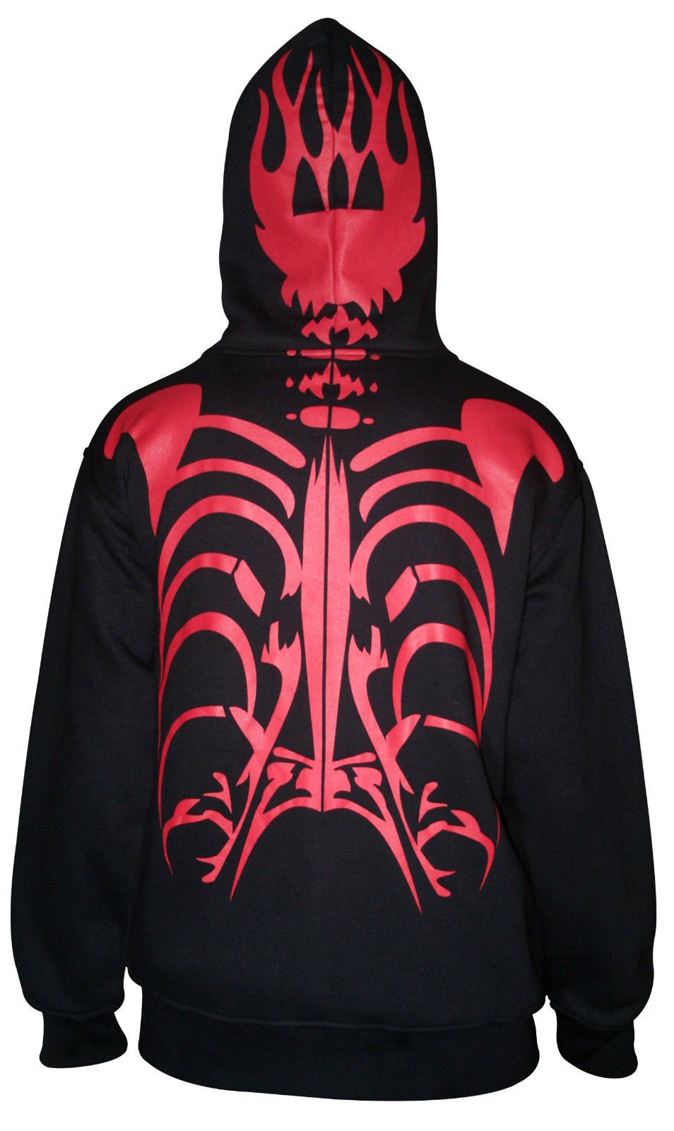 Snapklik.com : Men Full Face Mask Skeleton Skull Hoodie Sweatshirt ...
