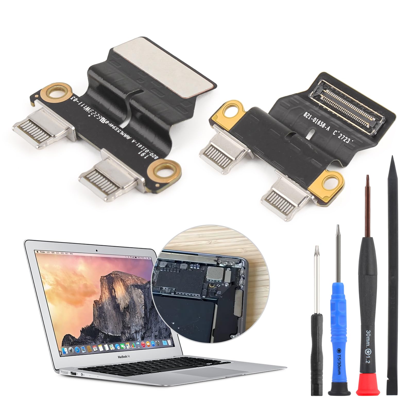 Amazon.co.jp: Mac Book Air 13 充電ポートドックコネクター Mac Book