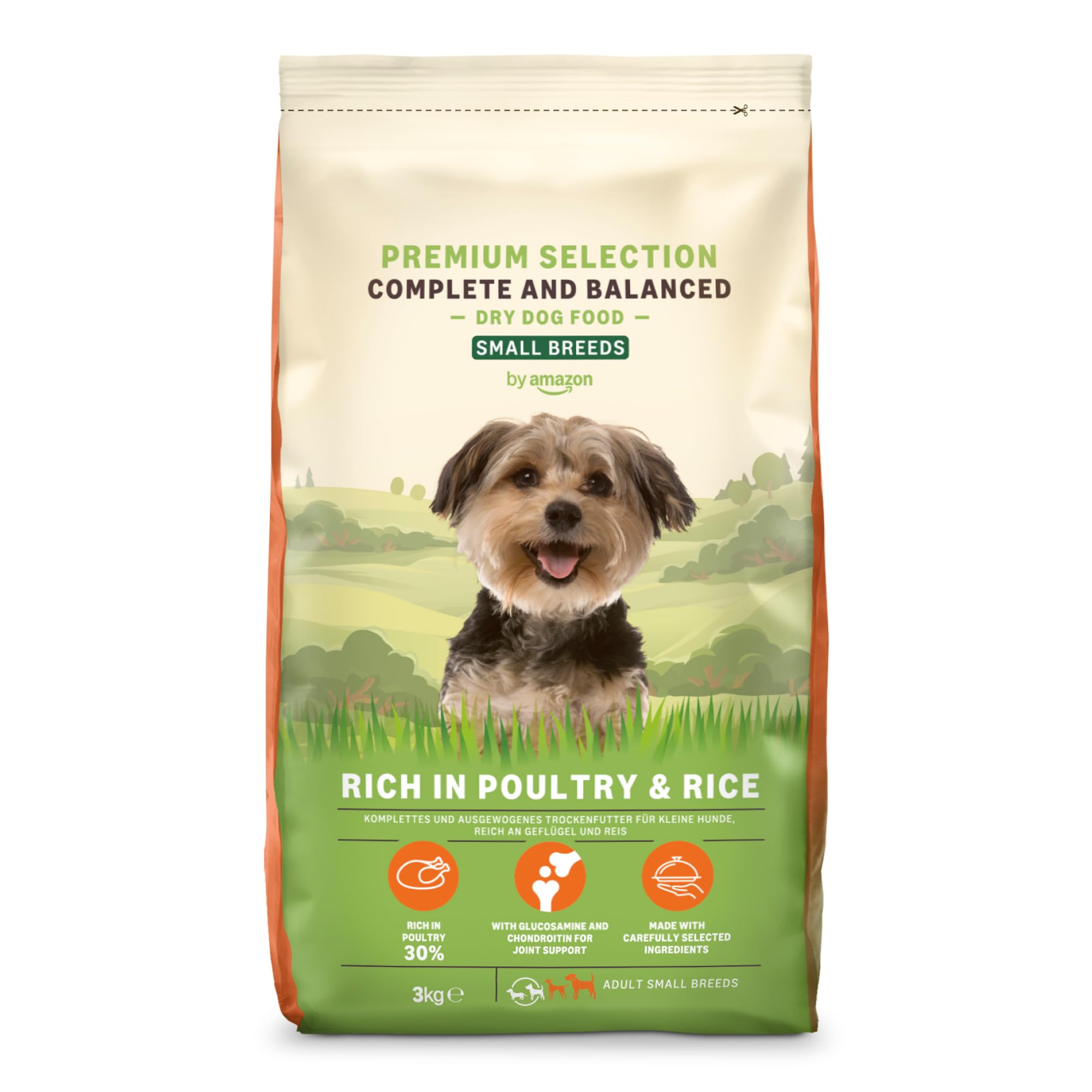 by Amazon Complete Dry Dog Food Rich in Chicken & Rice 3kg