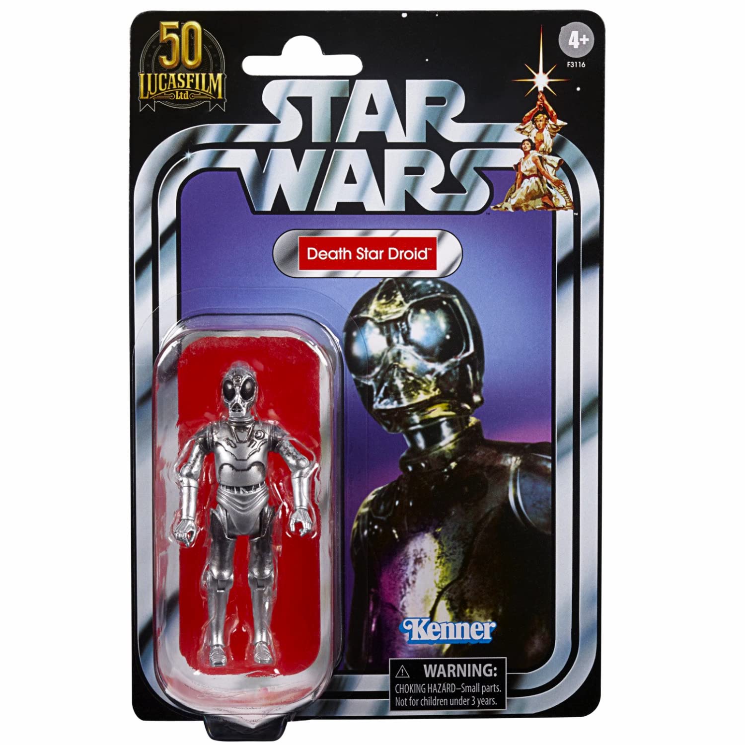 Star Wars VC197 Lucas Film 50th Anniversary Vintage Collection 3.75 Inch Basic Figure New Hope Death Star Droid / Star Wars 2021 The Vintage Collection 3.75 Inch Basic Figure Death Star Droid Movie SW Star Wars EP4 [Parallel Import]