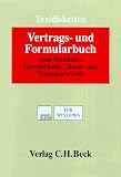 Vertragsbuch und Formularbuch zum Handelsrecht, Gesellschaftsrecht, Bankrecht und Transportrecht, Windows, 3 Disketten (Textdisketten. Für Windows ab 3.1