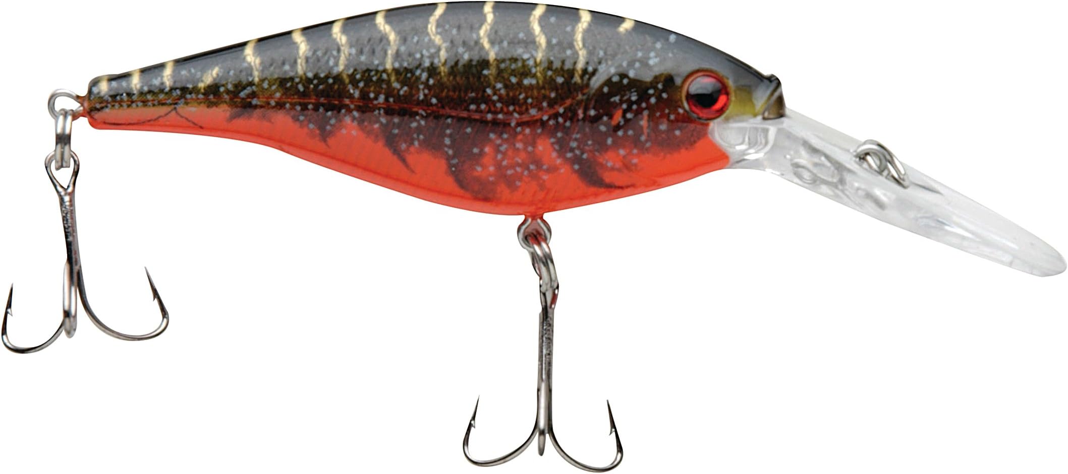 Berkley Frenzy Floating Flicker Shad 7cm, Red Tiger
