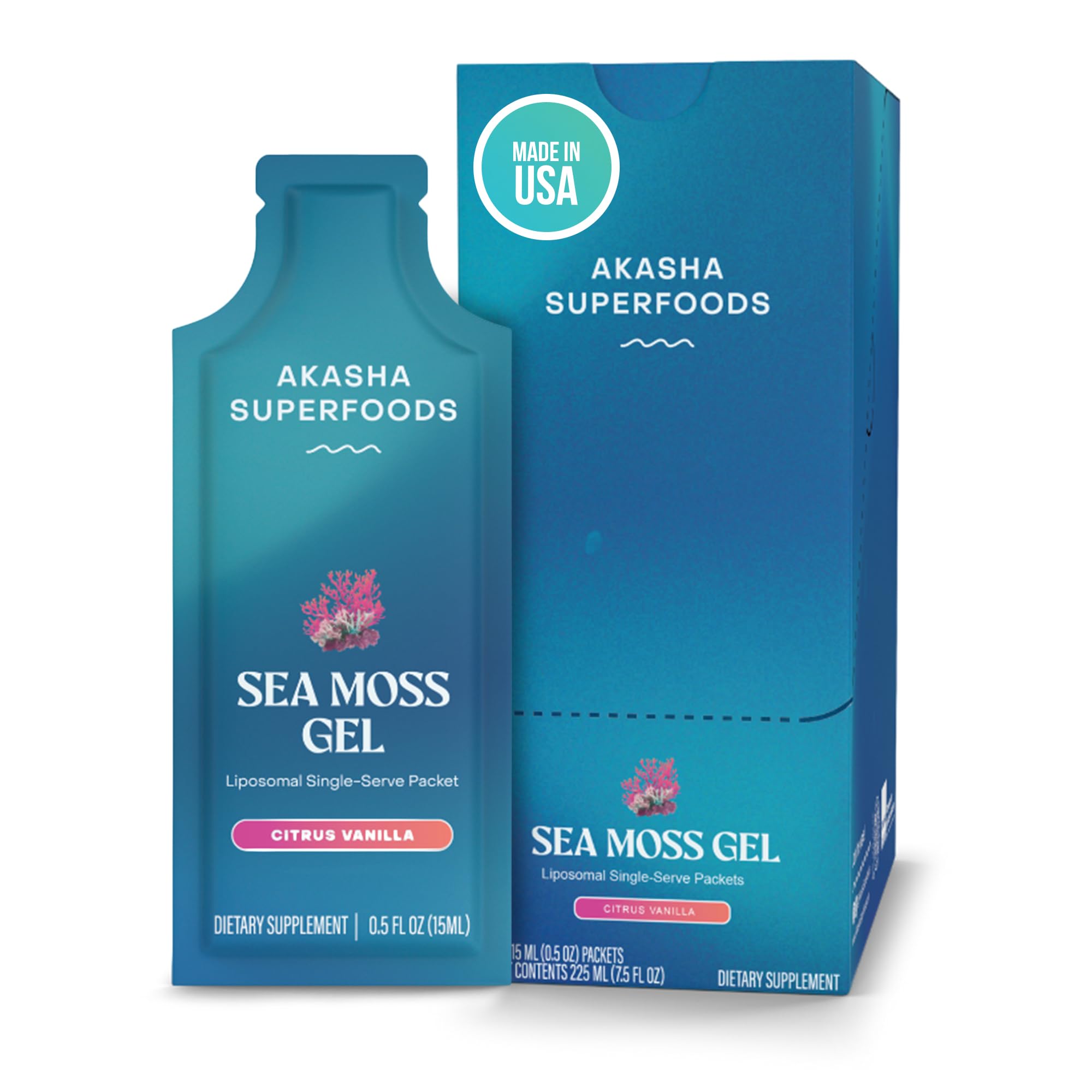 Amazon.com: Akasha Superfoods Irish Sea Moss Gel, Liposomal
