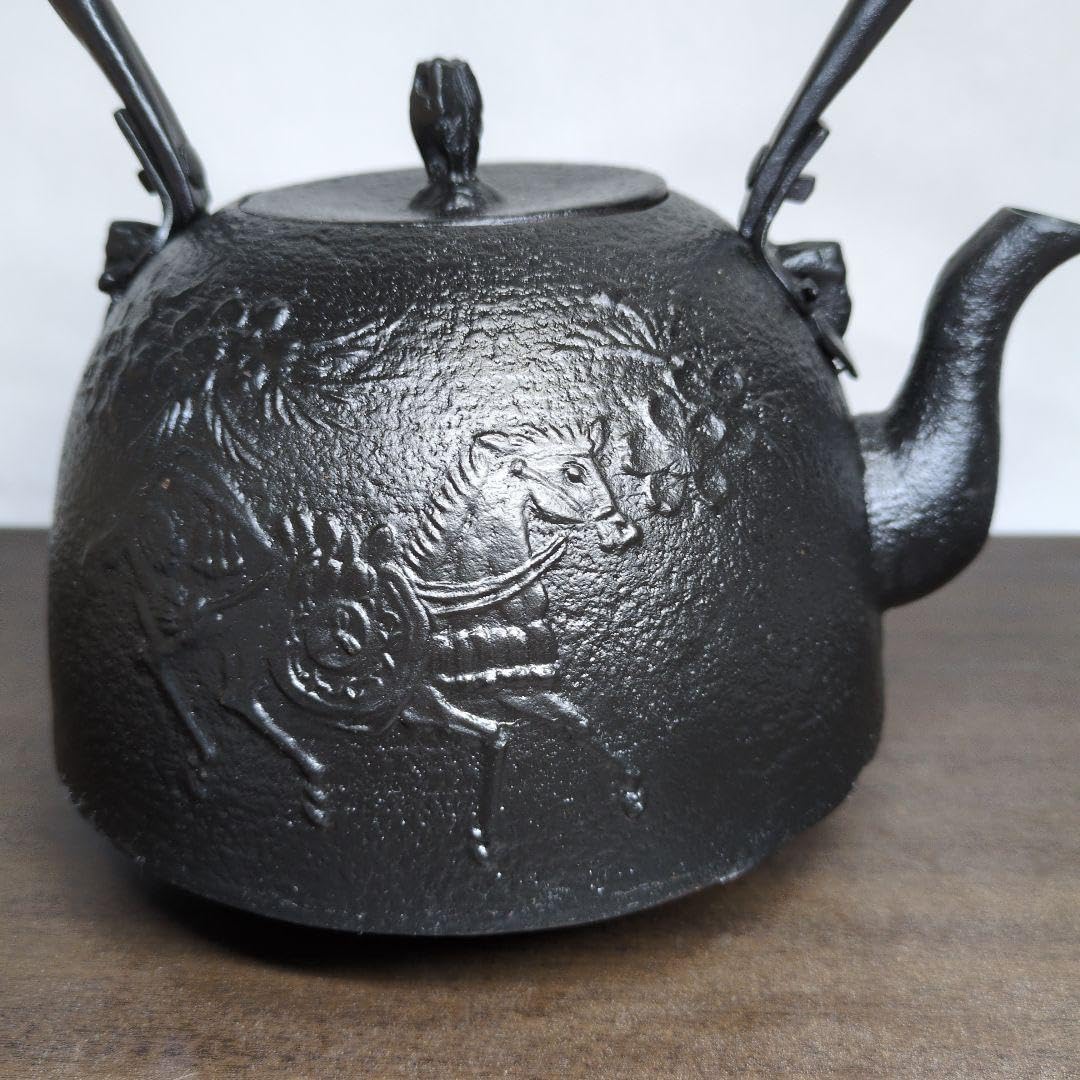 226   鉄瓶　南瓜型堤　煎茶道具 226 鉄瓶 南瓜型堤 煎茶道具