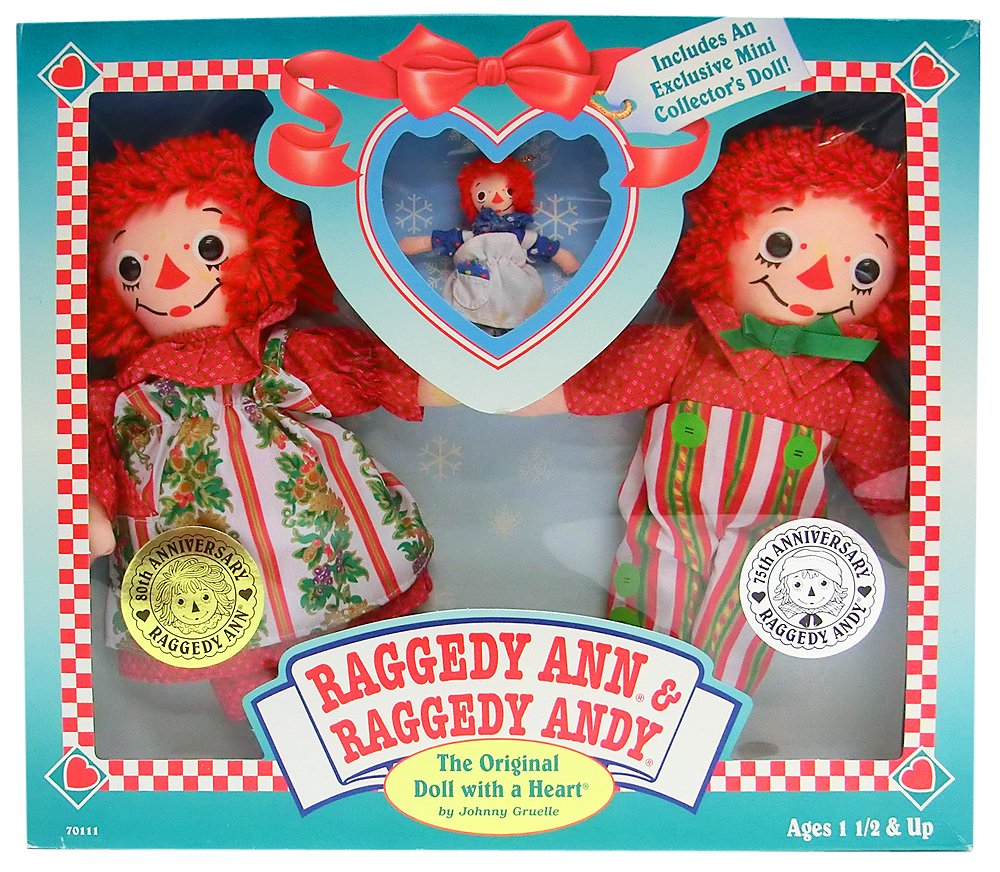 Amazon | Raggedy Ann & Andy - Ann 80th Anniversary, Andy 75th