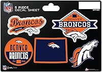 Vista 23 de Rico Industries NFL - Hoja de adhesivos (5 unidades)