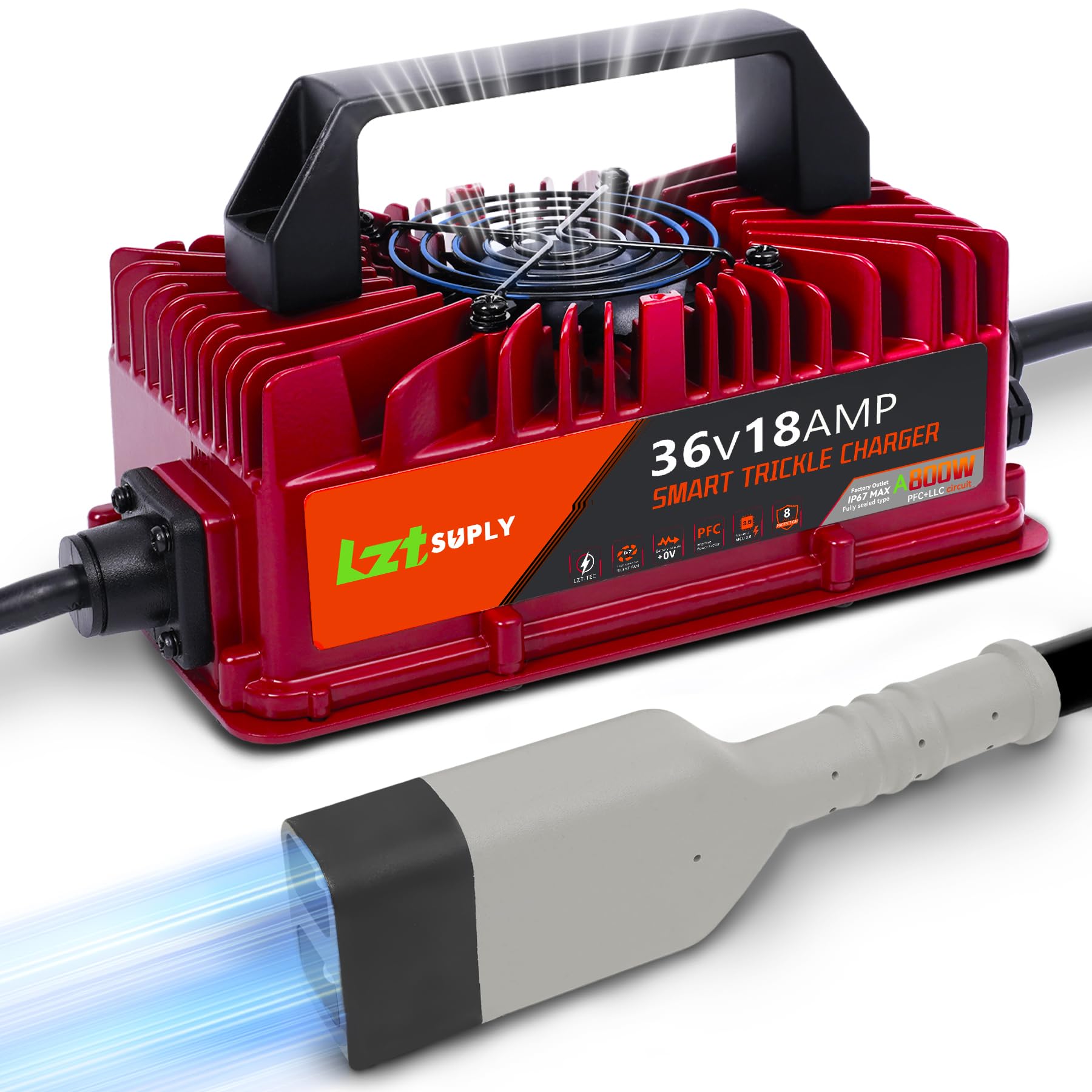 Lztsuply 36V 18A Smart Trickle Charger