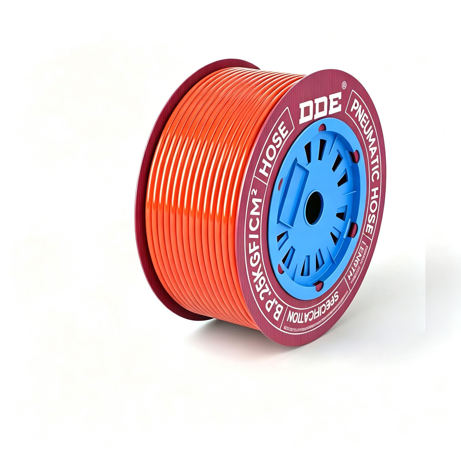 Tubo de aire de PU rojo 4 mm OD x 2,5 mm ID, manguera neumática flexible