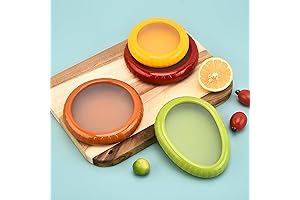 Silicone Saver - 4-Piece Say Goodbye To Spoiled Fruits!