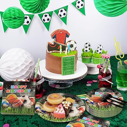 Miniatura 5 de 96 piezas de decoraciones hawaianas para fiestas de Aloha Luau suministros para fiestas de cumpleaños para 24 invitados incluyendo platos de papel