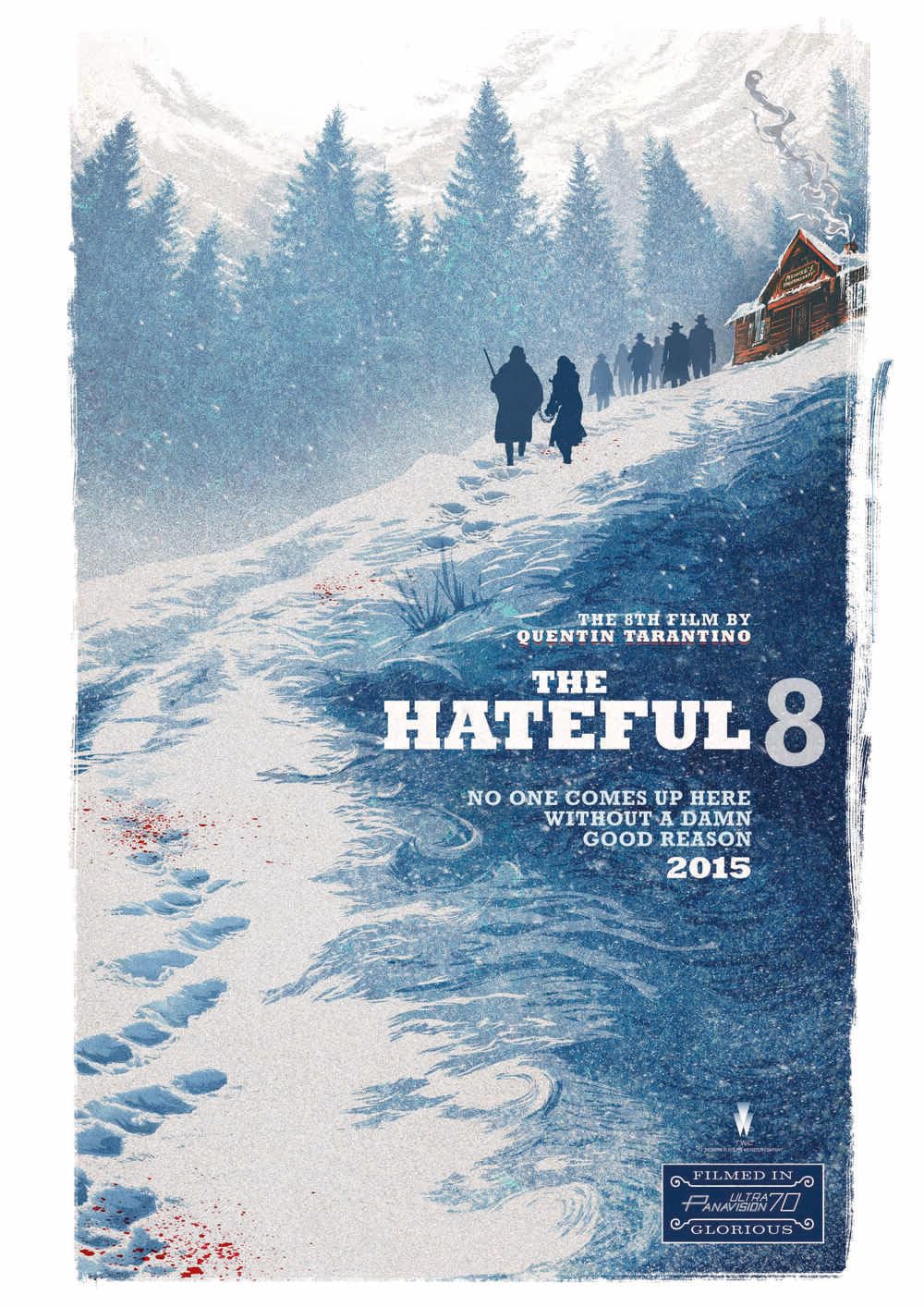 OMG Printing The Hateful Eight Quentin Tarantino Poster | Movie Poster | A0-841mm x 1189mm