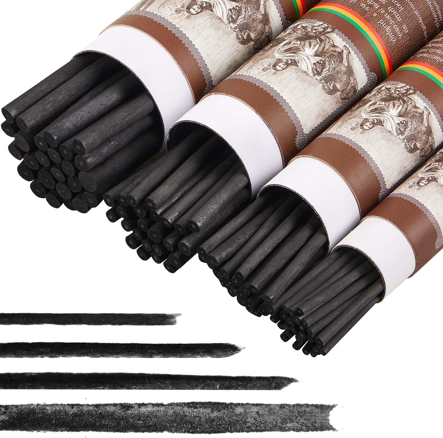 KASTWAVE KASTWAVE Willow Charcoal Sticks 2-9mm Brand: KASTWAVE | Writing instrument form: Charcoal Stick | Colour: clear | Ink colour: clear | Age range (description): Adult