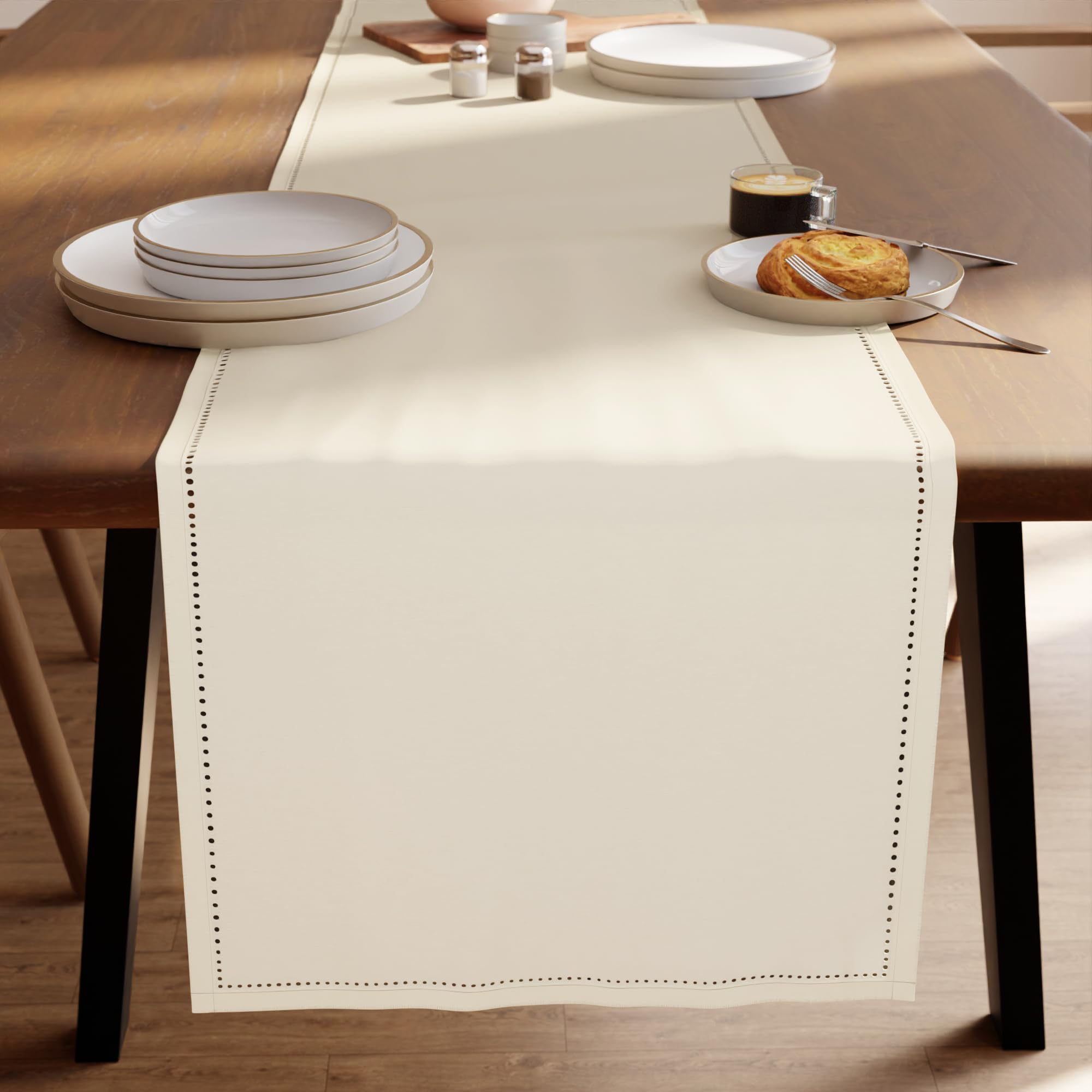 See full amazon price history chart for Encasa XO Dining Table Runner for 8 Seater | Pure Cotton Hemstitched Design | Size 32x230 cm | Natural - Machine Washable Encasa XO Dining Table Runner for 8 Seater | Pure Cotton Hemstitched Design | Size 32x230 cm | Natural - Machine Washable (B09SR4LGH4) Amazon Price History, Amazon Price Tracker