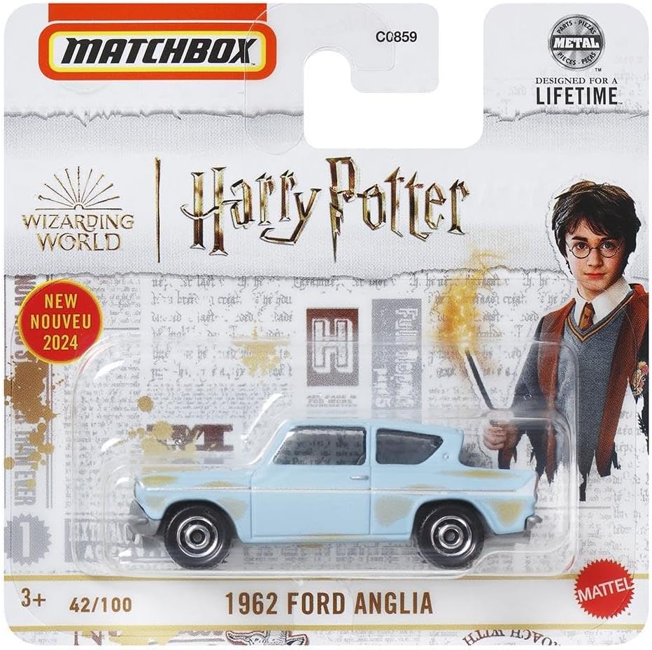 Matchbox C0859 1:64 Tekli Arabalar 1962 Ford Anglia Harry Potter HVN49